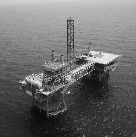 Dubai Petroleum offshore platform